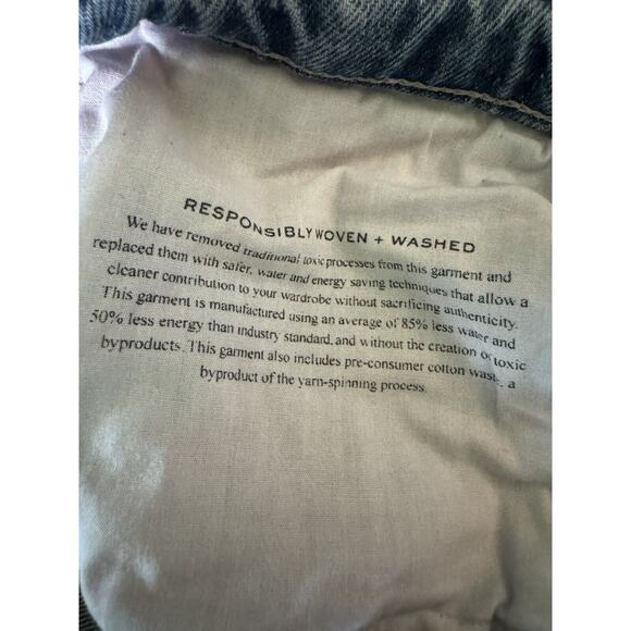 Frame Le Beau Size 28 Ankle Straight Leg Boyfriend Jeans in Cleo Rips Denim - Picture 4 of 7